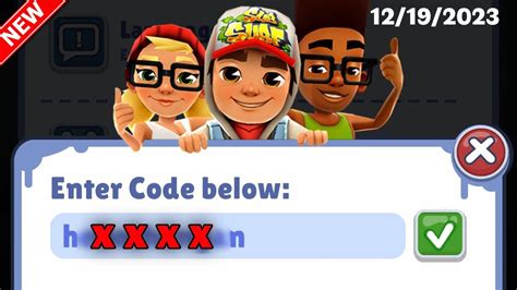 Subway Surfers Codes List (April 2024) .